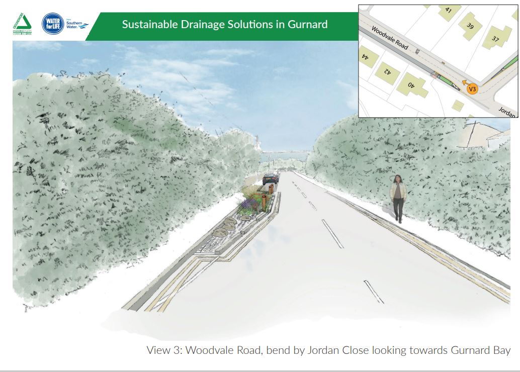  Work begins on making Isle of Wight village roads greener to reduce storm overflows