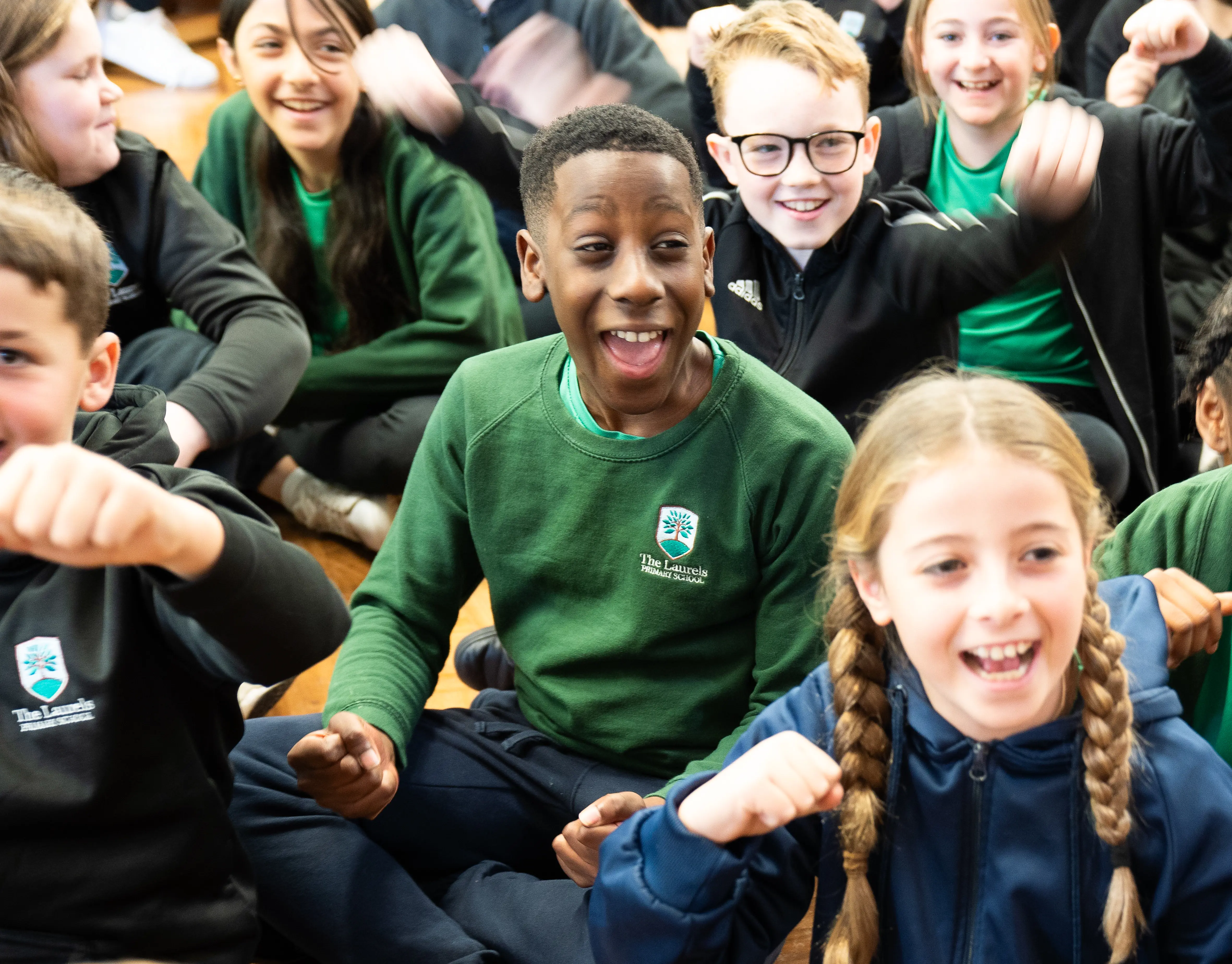 School children at a Southern Water Sewerwise talk