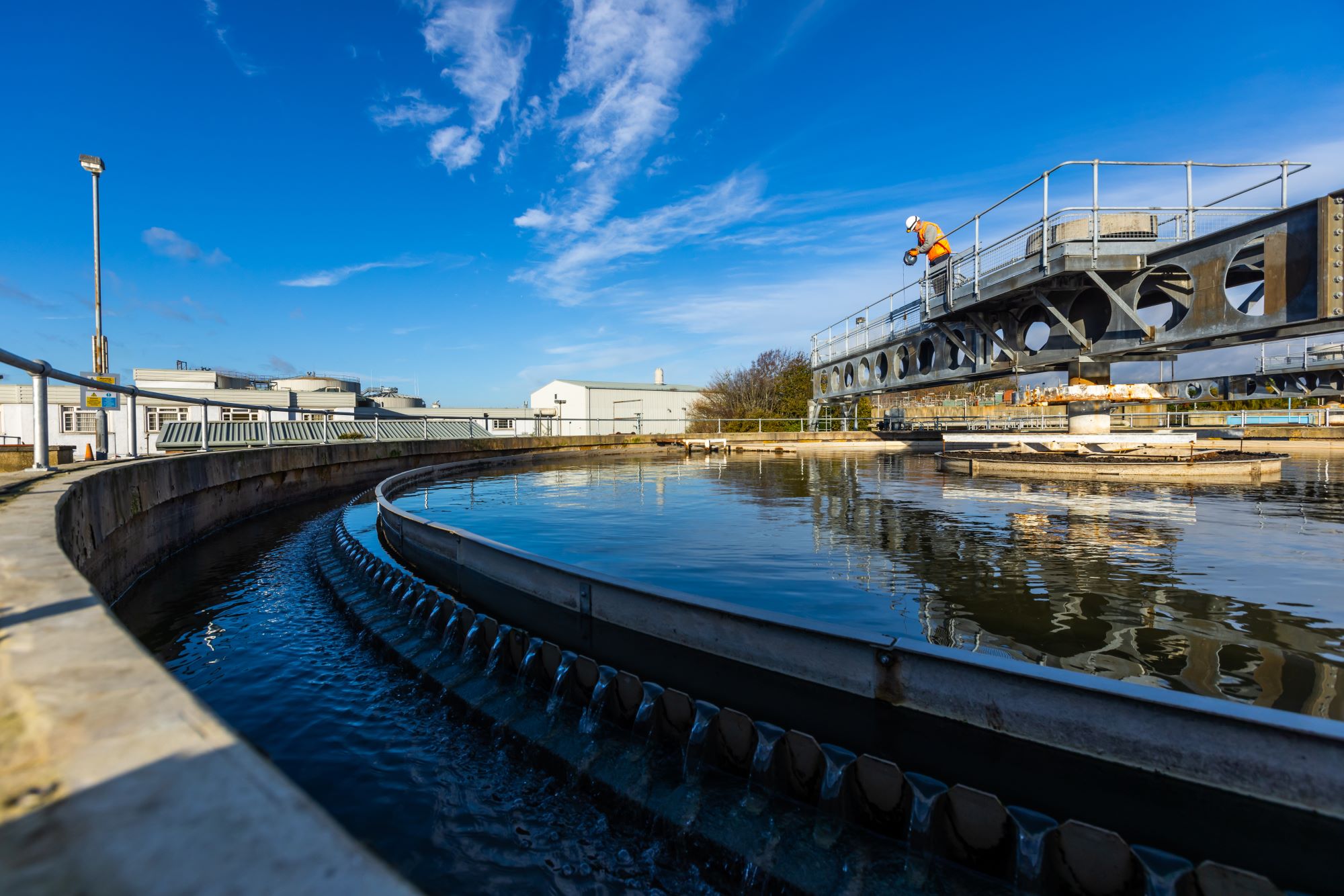 wastewater treatment works final treatment process